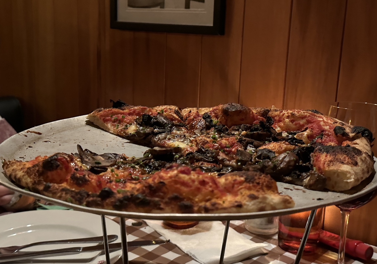 pizza at Leonardo's Pizza Palace