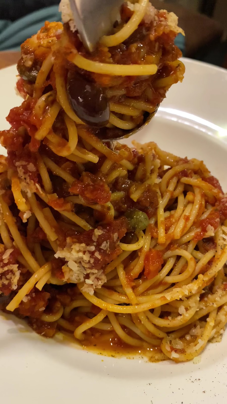 Pasta at Da Angelo Ristorante