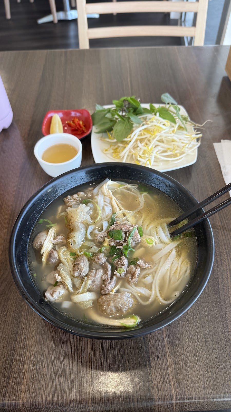 pho at Dai Nam Restaurant