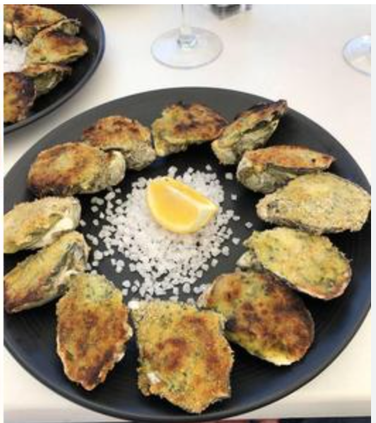 oysters at Oyster Bar Holdfast Shores