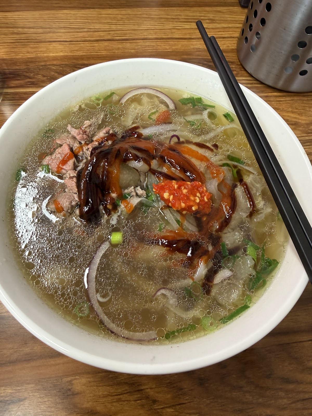 pho at Saigon Express CBD Restaurant