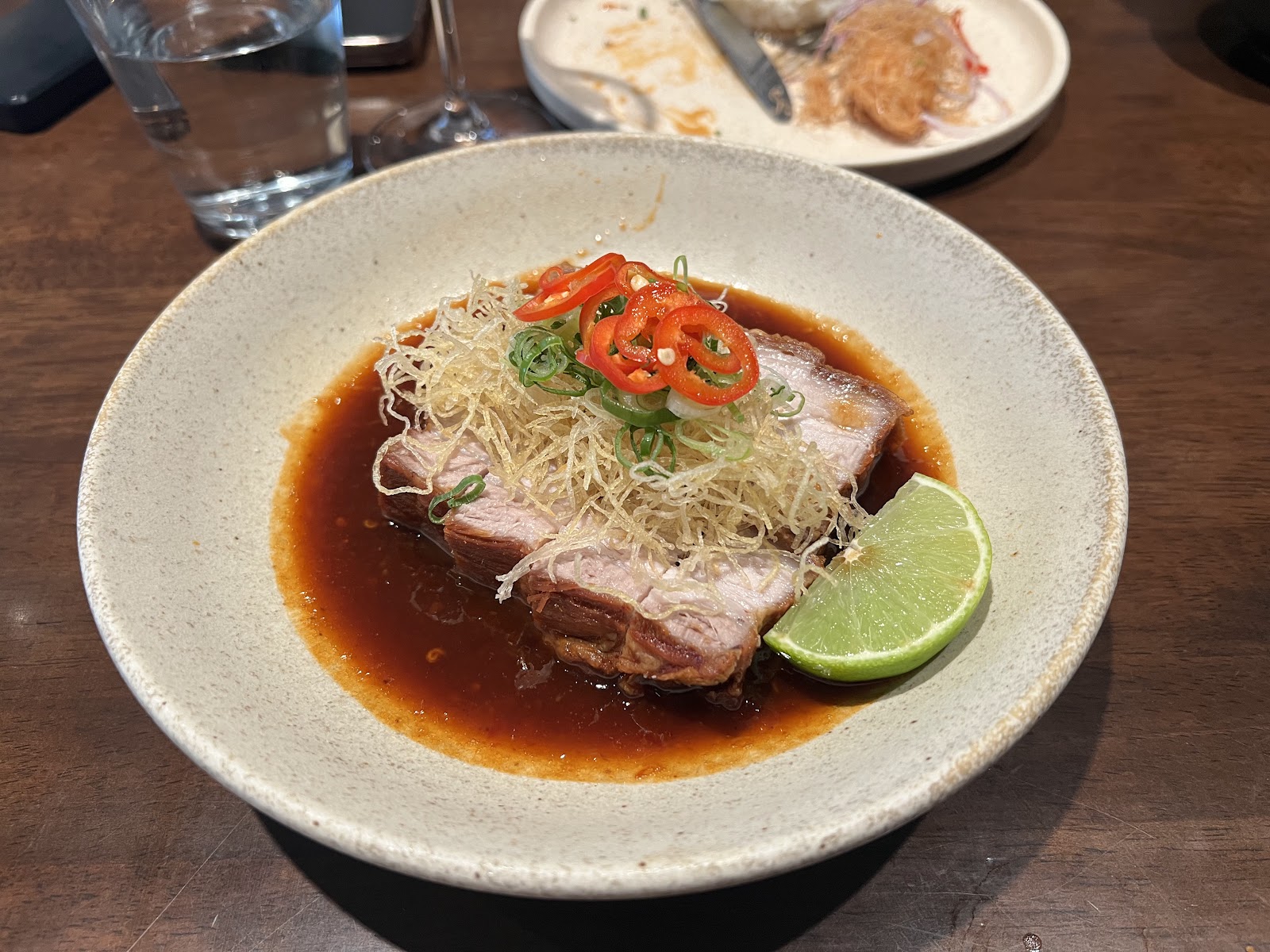 pork belly at Nonda
