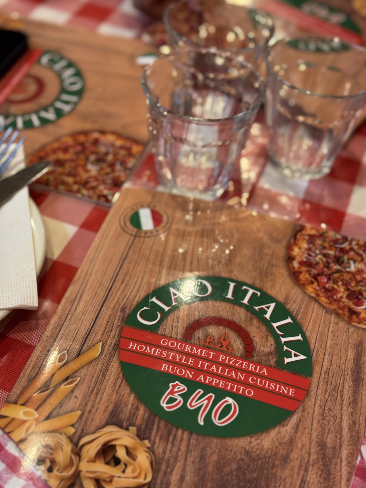 Pasta at Ciao Italia
