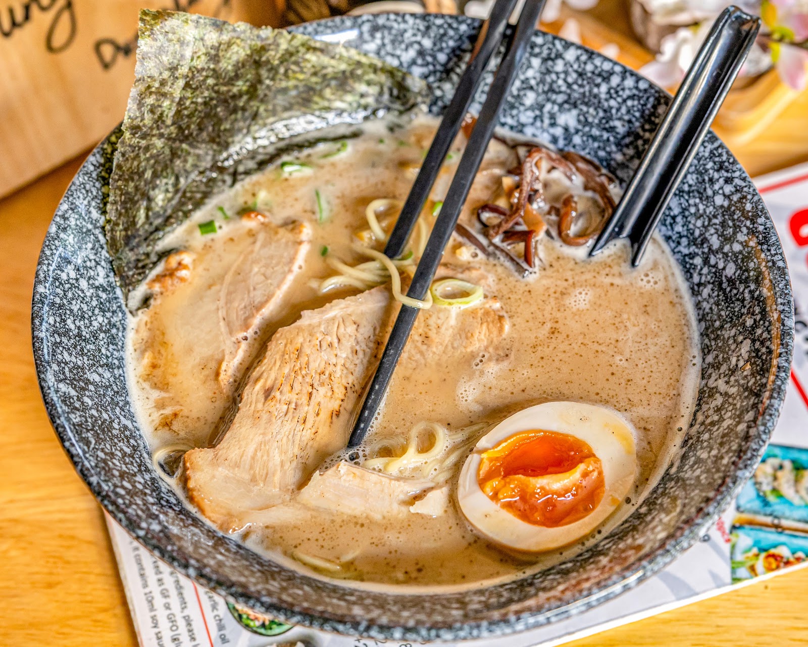 ramen at Gung Ho! Dumpling Ramen Bar