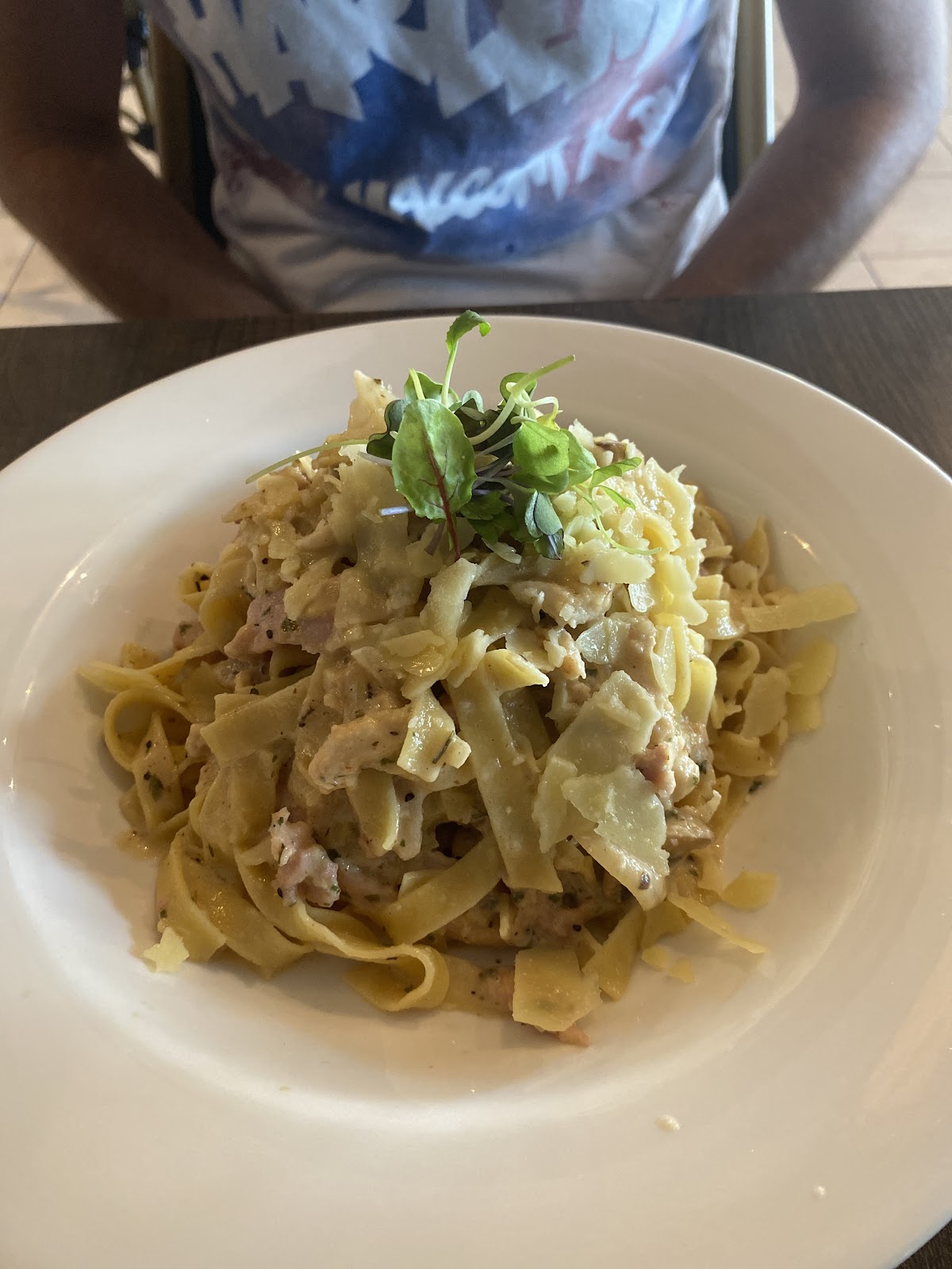 Pasta at Soul Essence On The Bay