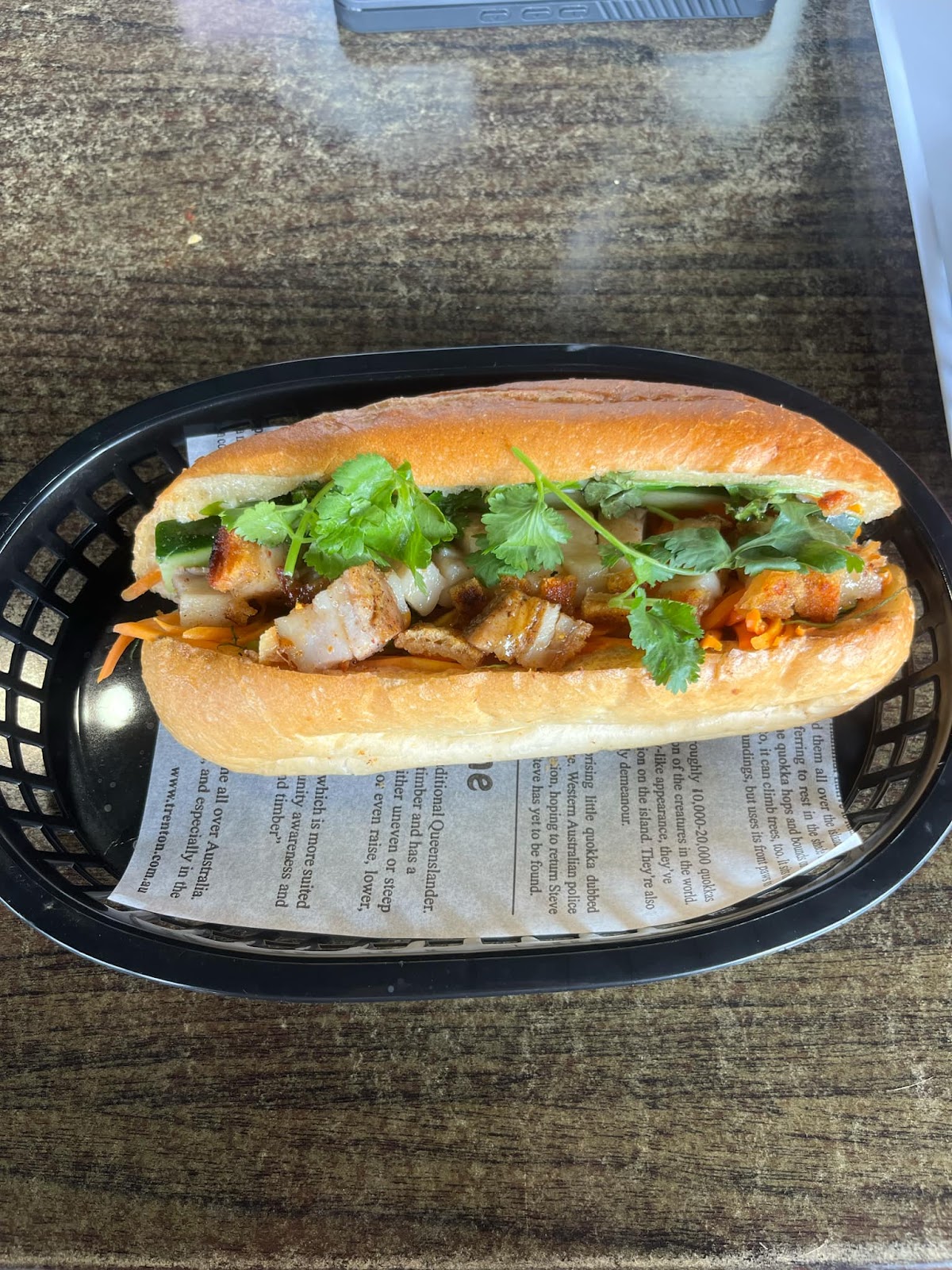 pork belly at Hidden Saigon in Berrimah