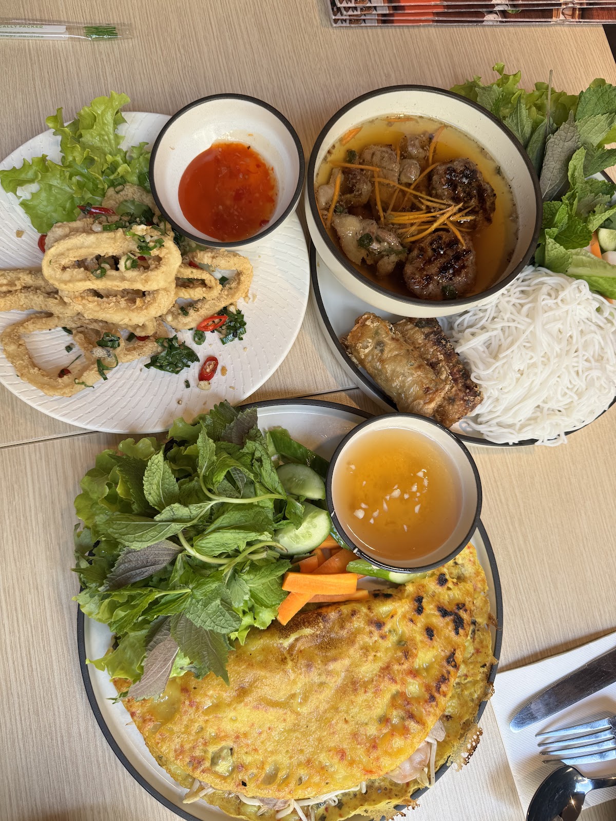 bún chả at An An Vietnamese Eatery