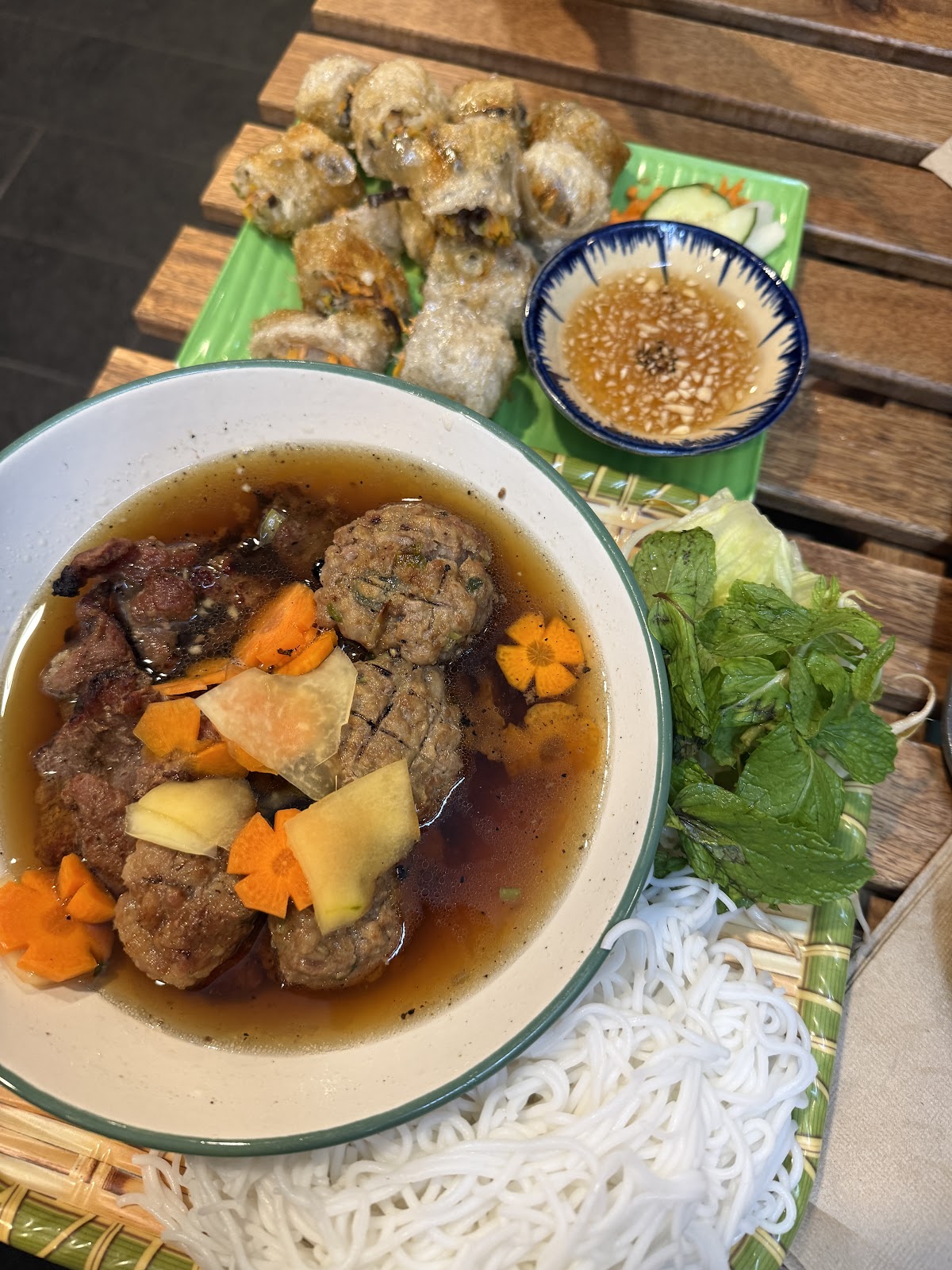 bún chả at HaNoi DnA