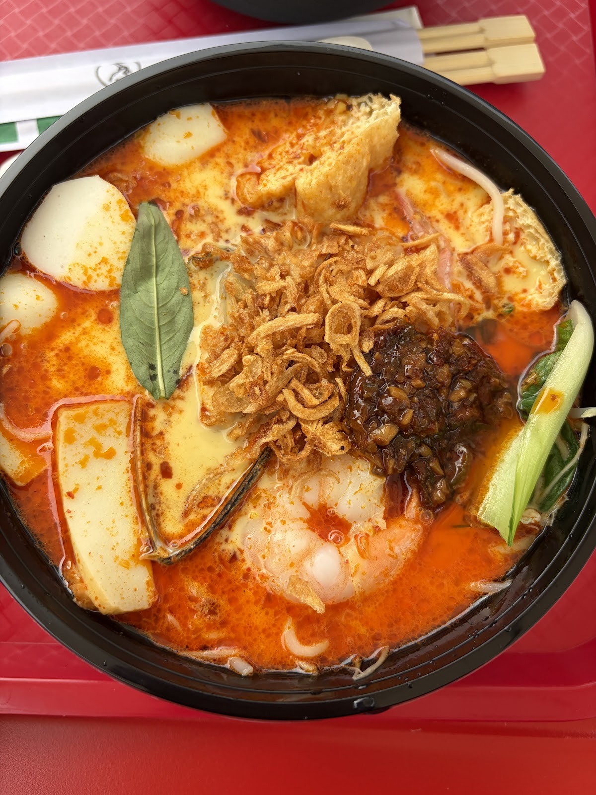 Laksa at LAW'S LAKSA BAR