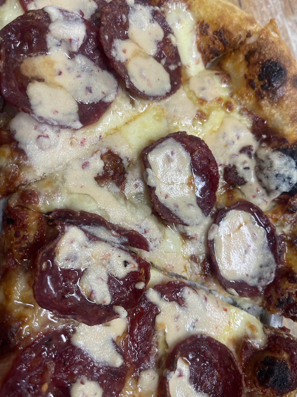 pizza at NY Sourdough Pizza