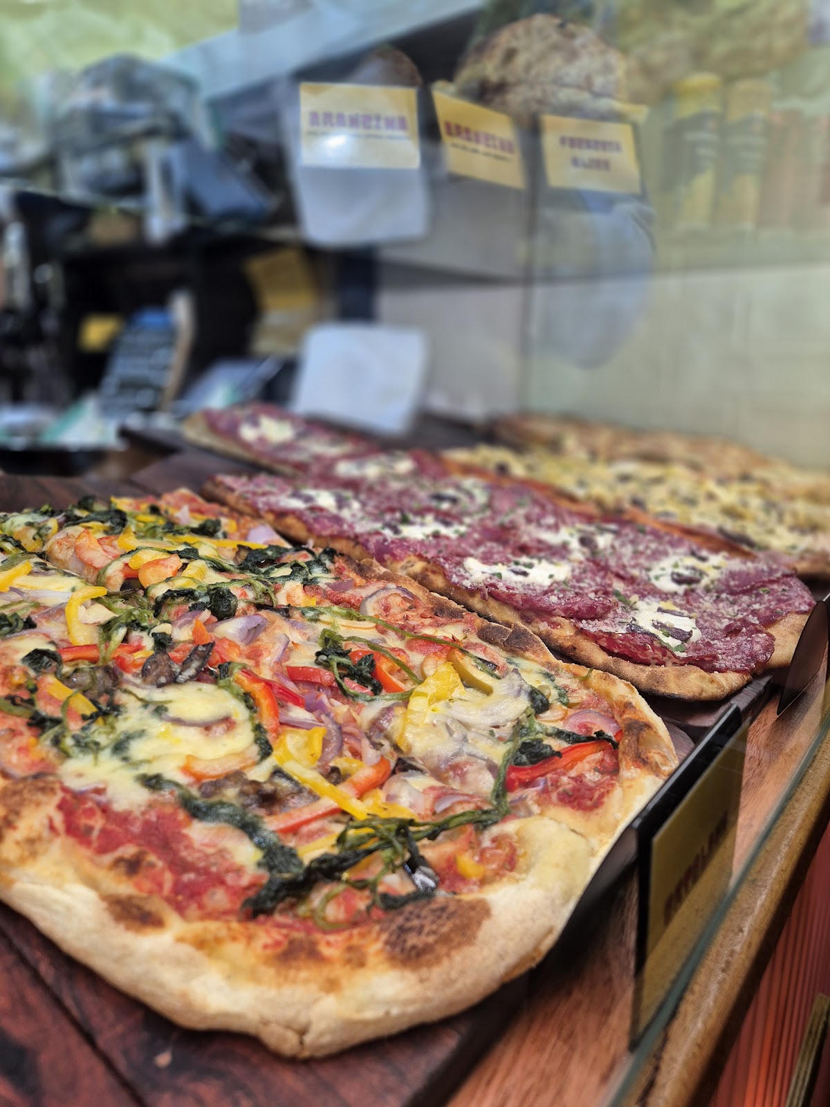 pizza at Scugnizzi