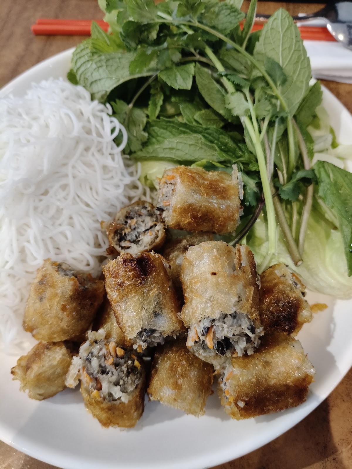 bún chả at Bun Cha Co Dao