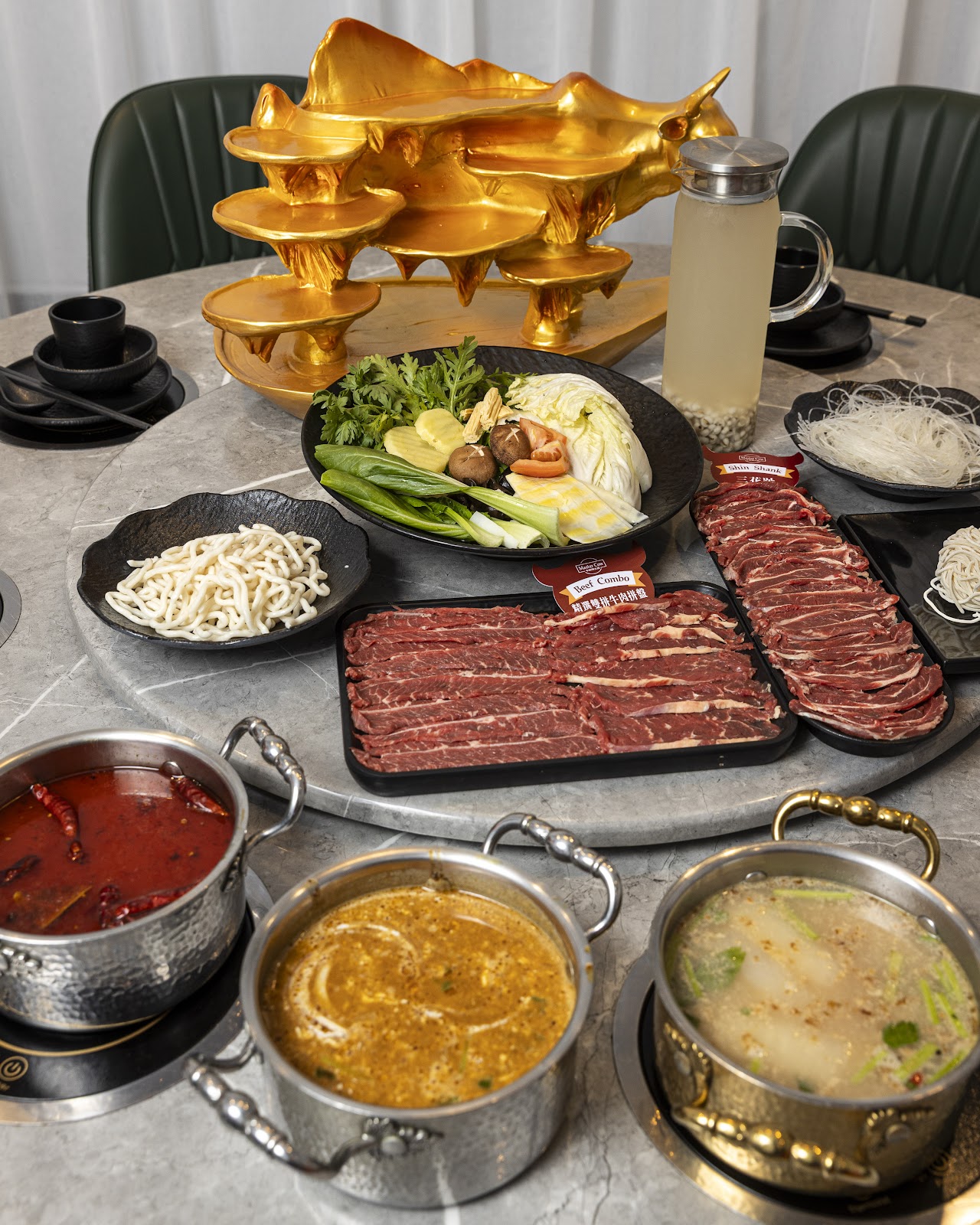 hot pot at Master Cow Hot Pot