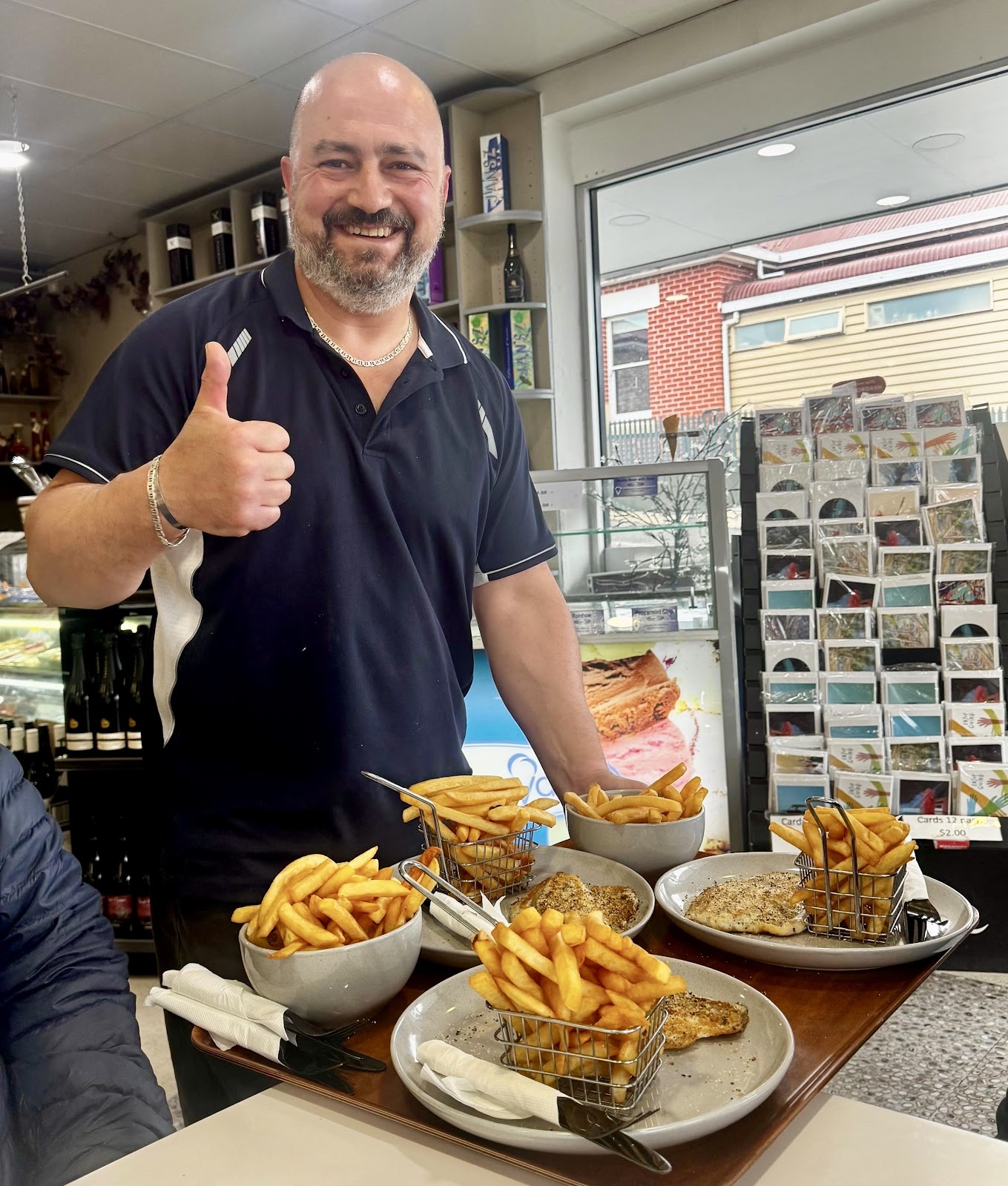 Fish & Chips at Adams Store