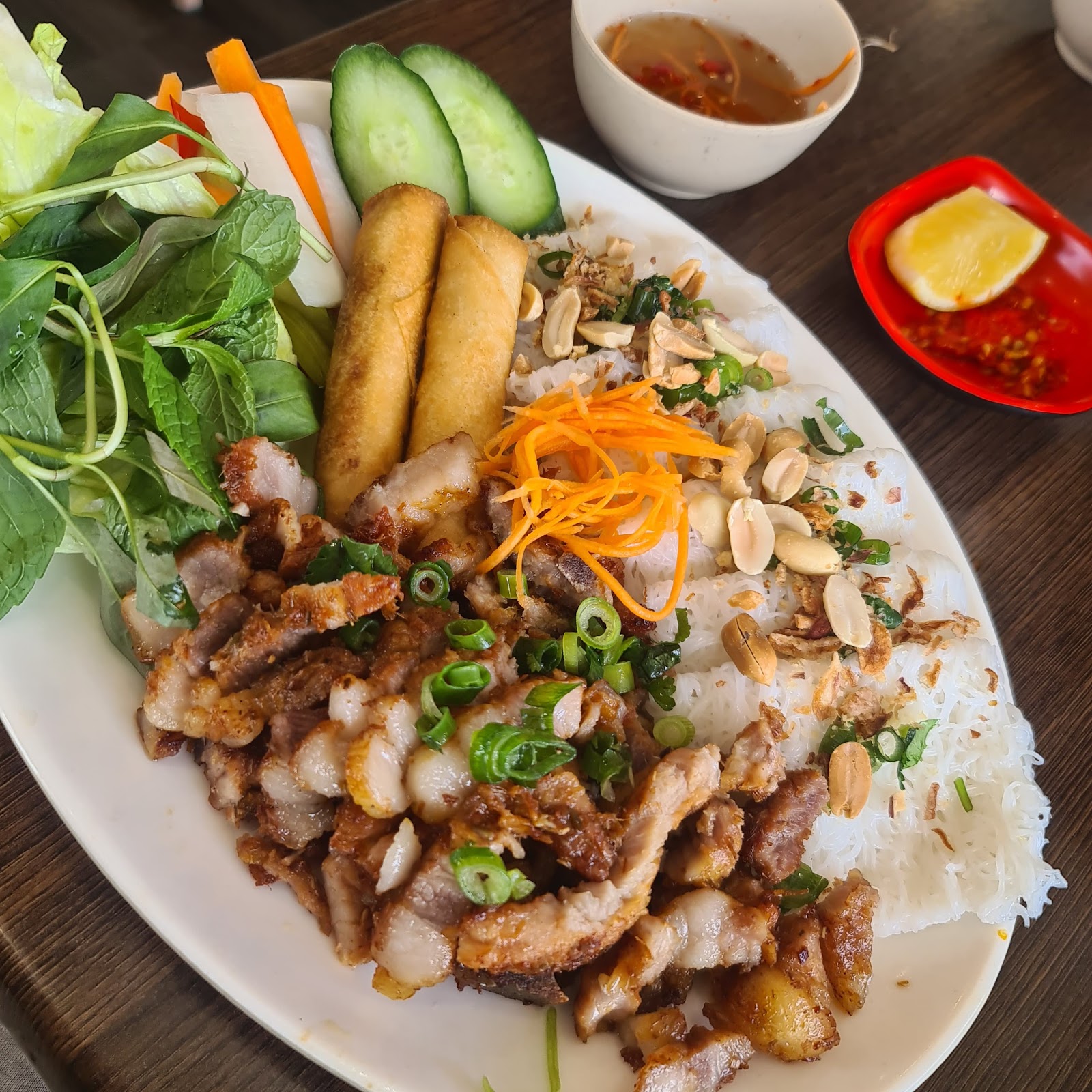 vermicelli at Dai Nam Restaurant