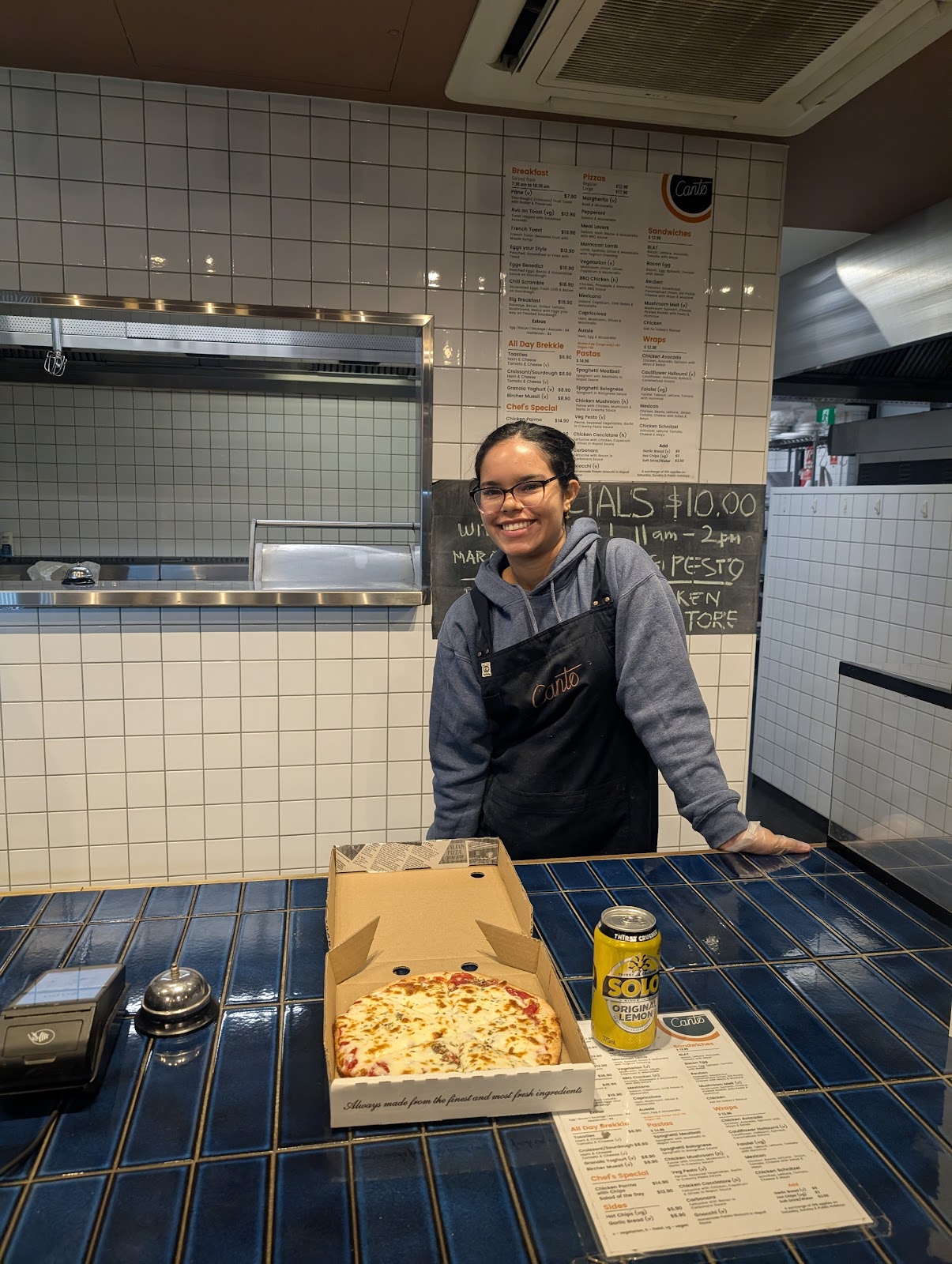 Pizza at CANTO Caffe e Pizzeria