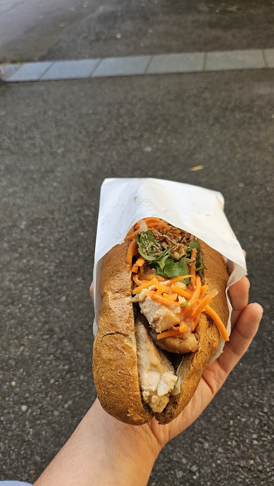 bánh mì at Blossom Roll and Bowl