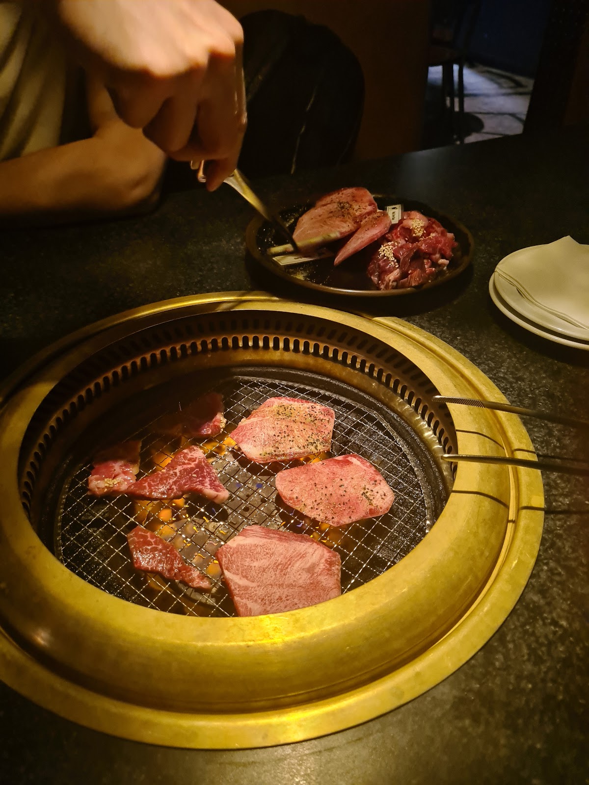 wagyu at Nonbei Sake Bar & BBQ