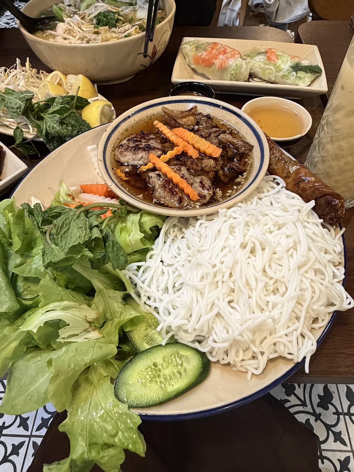 bún chả at Mam & More