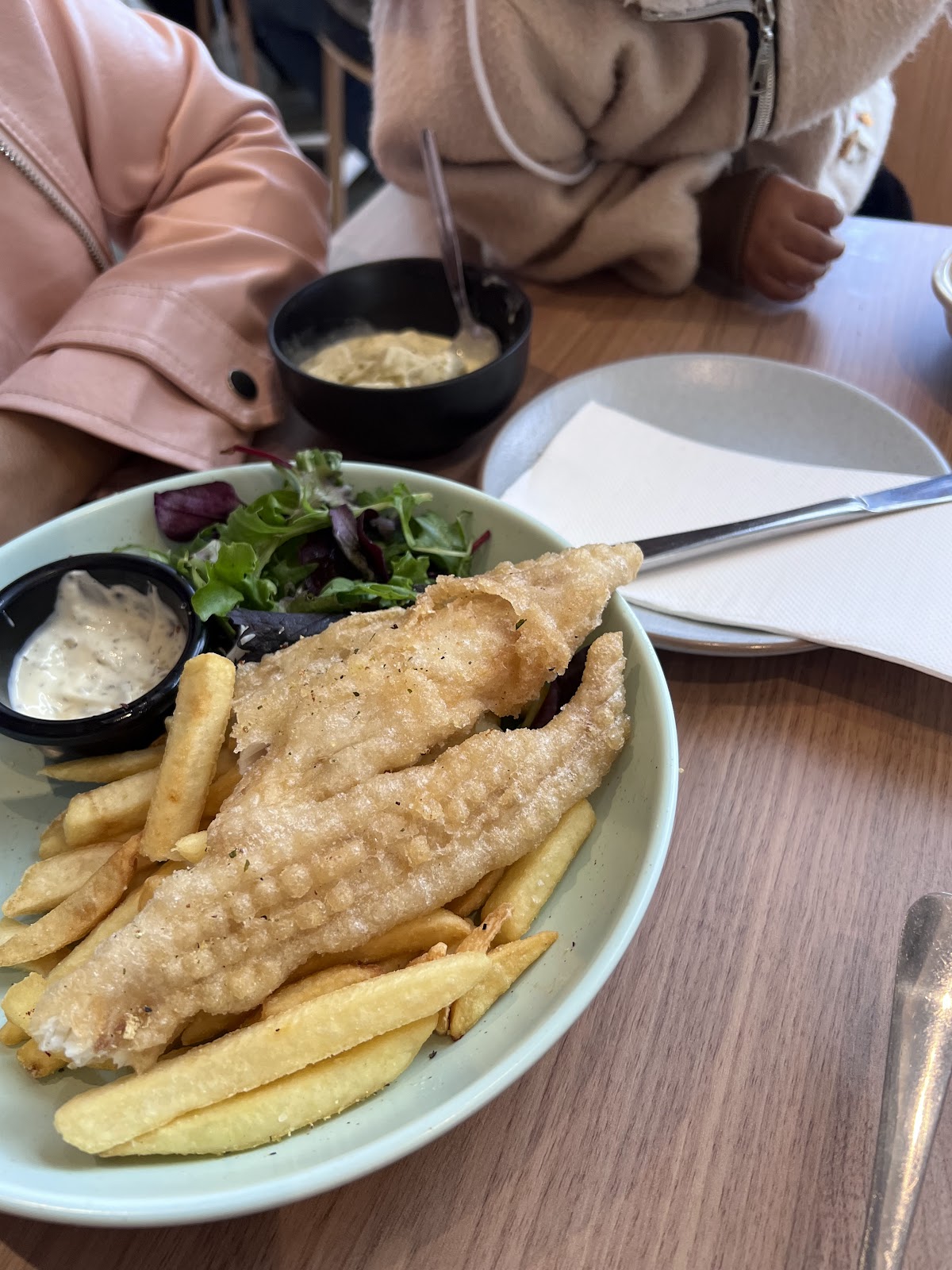 Fish & Chips at Oyster Bar Elizabeth Quay