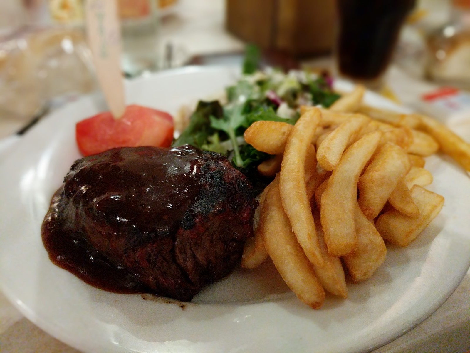 steak at Norman Hotel