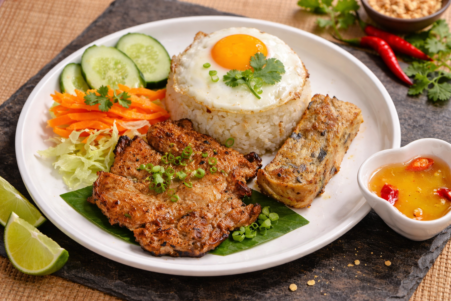 cơm tấm at Pho 18
