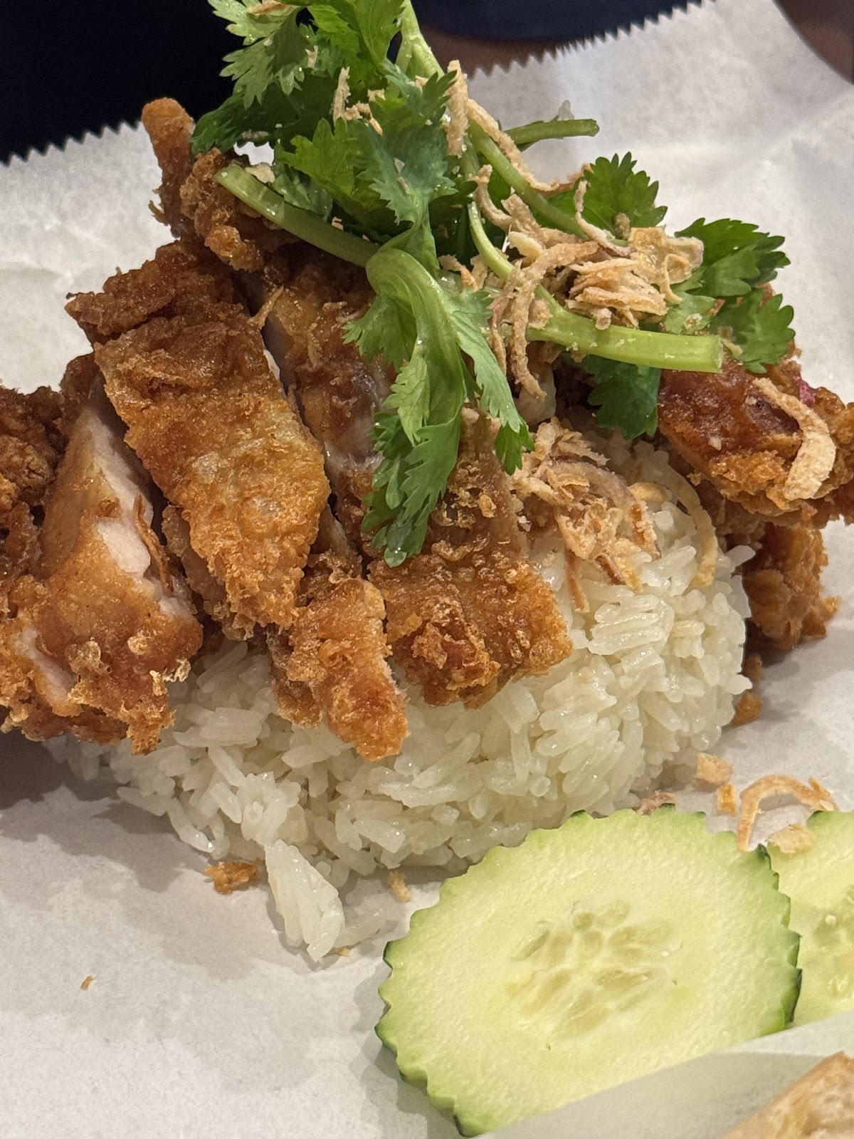 Fried Chicken at Three Roosters