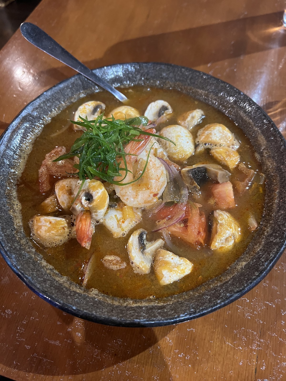 tom yum at All Thai North Hobart