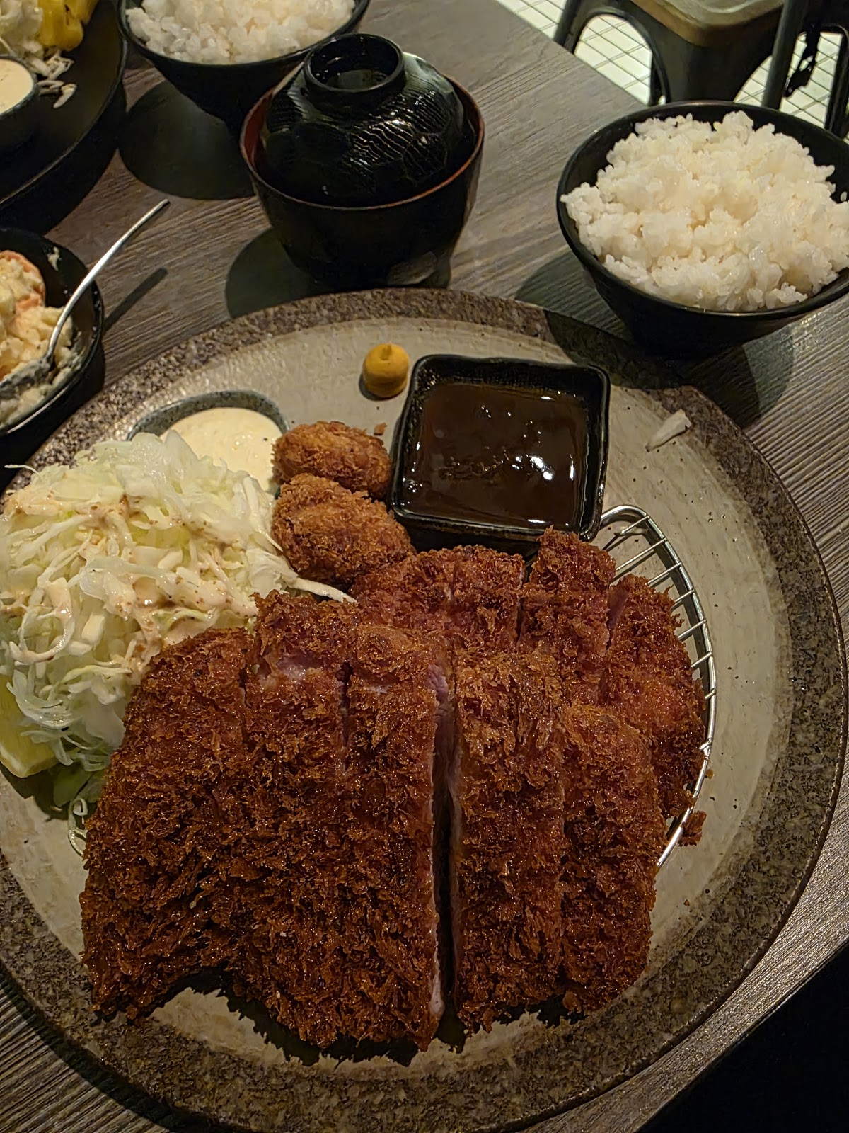 rib eye steak at Ton & Co