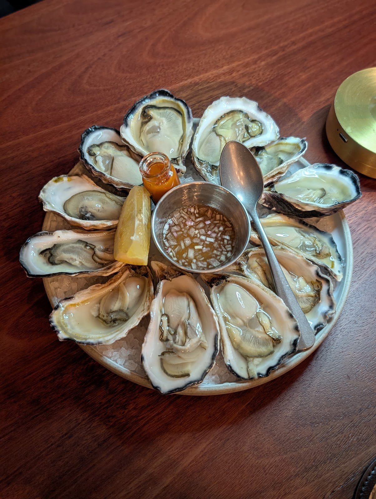 oysters at Margot's Wine & Oyster Bar